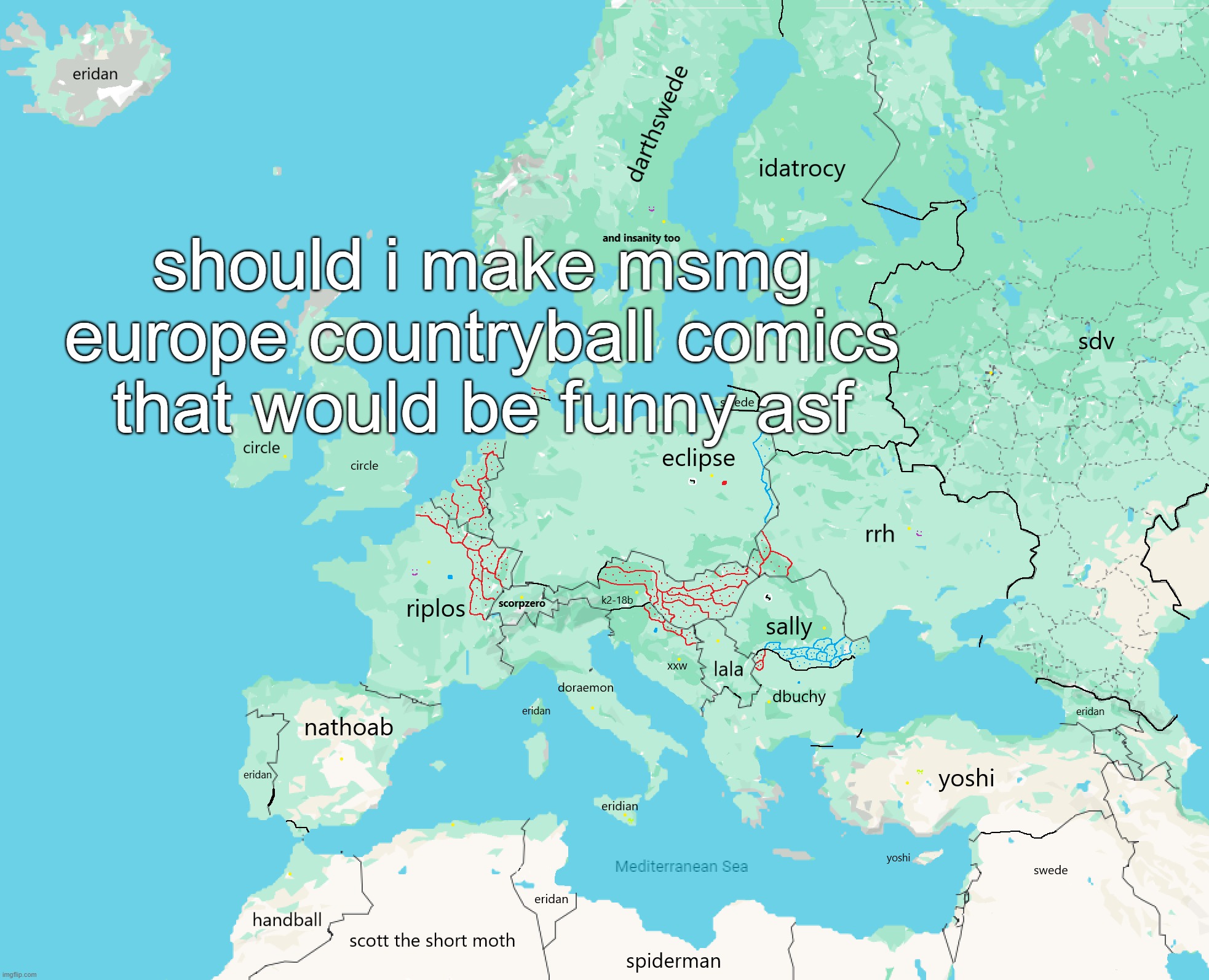 sally did one for her country losing | should i make msmg europe countryball comics that would be funny asf | made w/ Imgflip meme maker