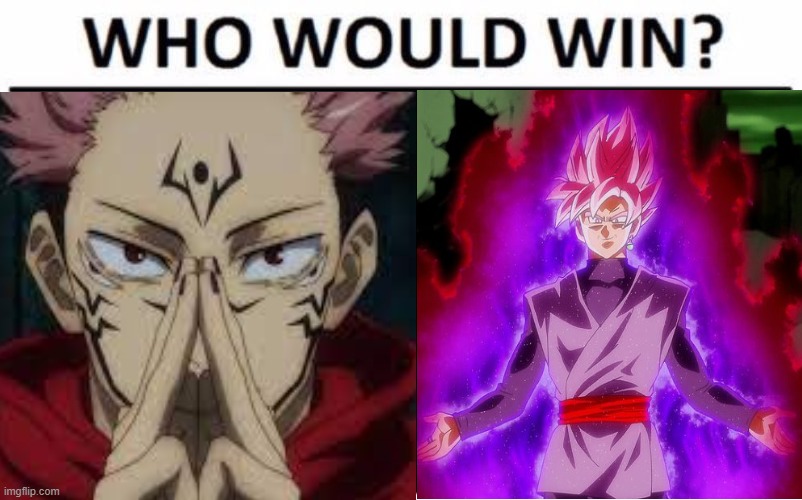 We all know who DOGS in this fight (Goku Black), but still an interesting concept | image tagged in memes,who would win | made w/ Imgflip meme maker
