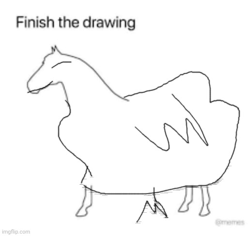 Bird | image tagged in finish the drawing,birdman | made w/ Imgflip meme maker