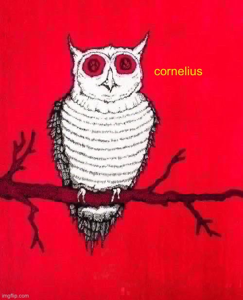 cornelius | cornelius | made w/ Imgflip meme maker