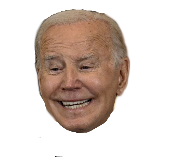 High Quality creepy biden head Blank Meme Template