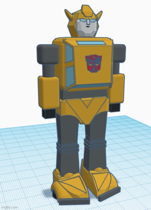 Making a bumblebee ragdoll | made w/ Imgflip meme maker