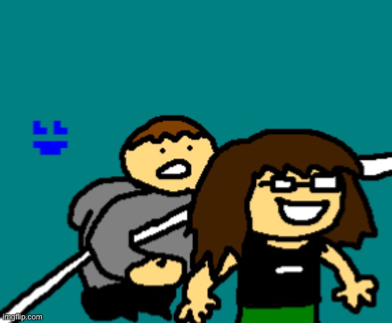 Listen Mac, dodge his punch then- oh forget it! | image tagged in drawing,punch out | made w/ Imgflip meme maker