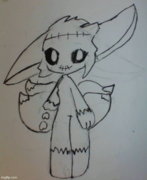 ClayBlue's oc (Fenny Kindkit, 1/2 smiling critters ocs) | made w/ Imgflip meme maker
