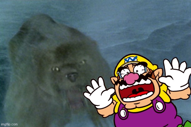 wario gets killed by snowstalker while he was wandering a cold landscape | image tagged in wario dies,evolution,future is wild,wolverine,sabertooth | made w/ Imgflip meme maker