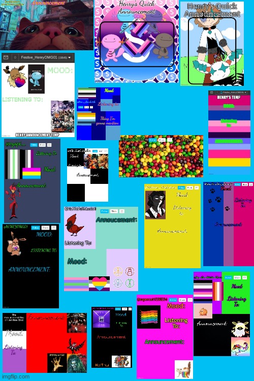 im making a collection of all the LGBTQ streams temps, send me your old ones so i can finish pls | made w/ Imgflip meme maker