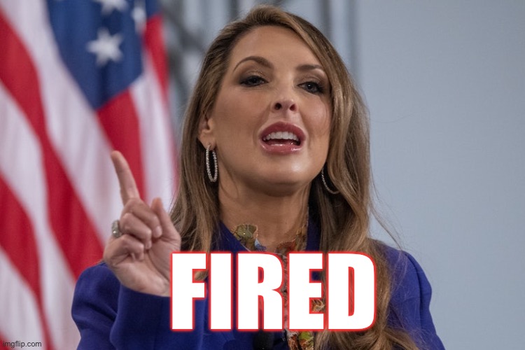 Worst Employee of the Year: Ronna McDaniel. | FIRED | image tagged in ronna mcdaniel,fired,maga,sycophant,lap dog,rnc | made w/ Imgflip meme maker