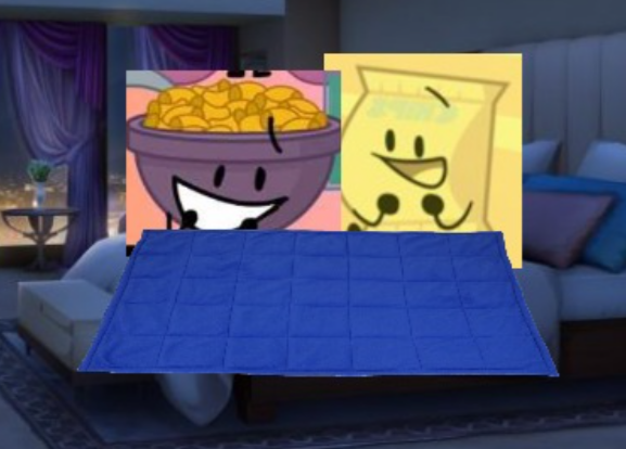 Chips And Cheddaroni In Bed Blank Meme Template