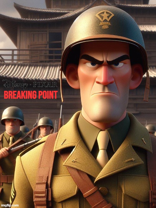World At War as a pixar film(mission 13) | Breaking Point | image tagged in call of duty,game,idea,movie,cartoon,ww2 | made w/ Imgflip meme maker