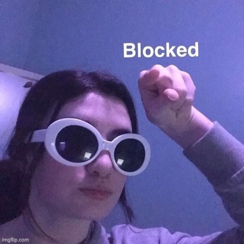 blocked 2 | image tagged in blocked 2 | made w/ Imgflip meme maker