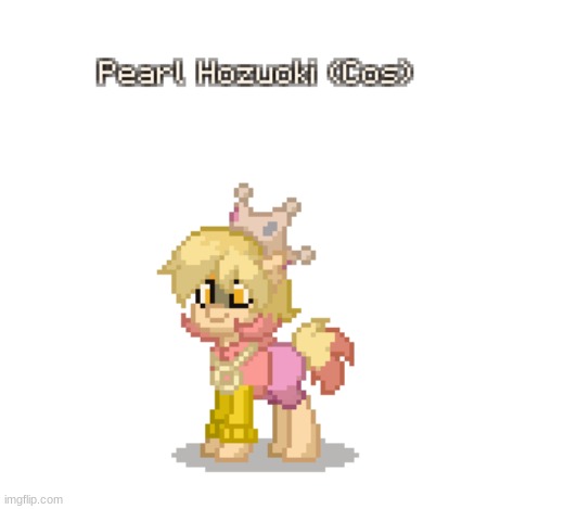 Look who else I made in Pony Town! Who's next? | made w/ Imgflip meme maker