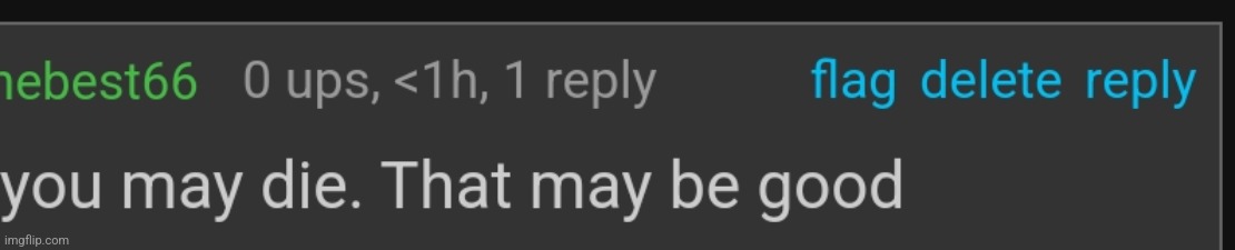 New template | image tagged in you may die | made w/ Imgflip meme maker