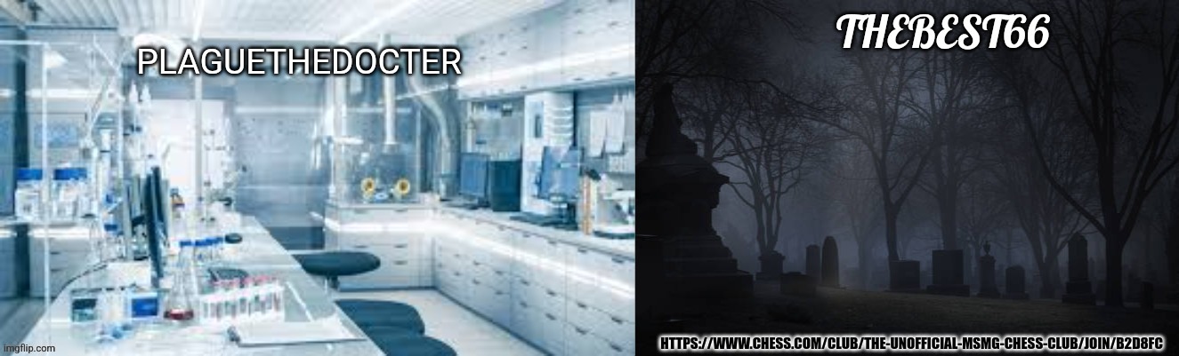 Plaguethedocter and Thebest66 | HTTPS://WWW.CHESS.COM/CLUB/THE-UNOFFICIAL-MSMG-CHESS-CLUB/JOIN/B2D8FC | image tagged in plaguethedocter and thebest66 | made w/ Imgflip meme maker