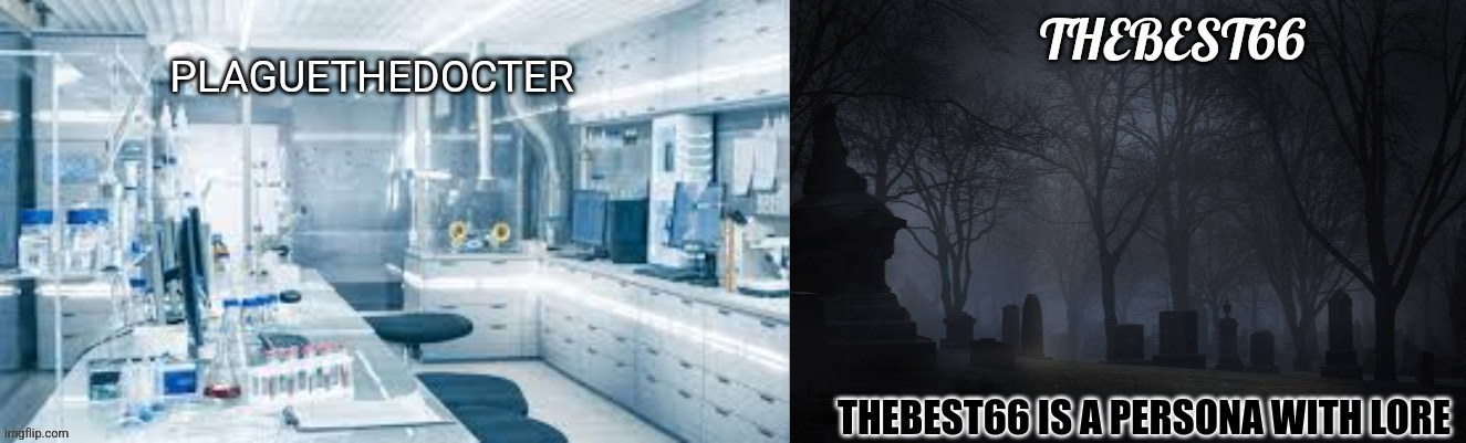 Try and solve it all | THEBEST66 IS A PERSONA WITH LORE | image tagged in plaguethedocter and thebest66 | made w/ Imgflip meme maker