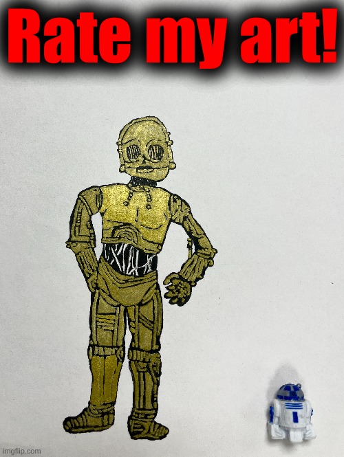 Made this in art class earlier. | Rate my art! | made w/ Imgflip meme maker