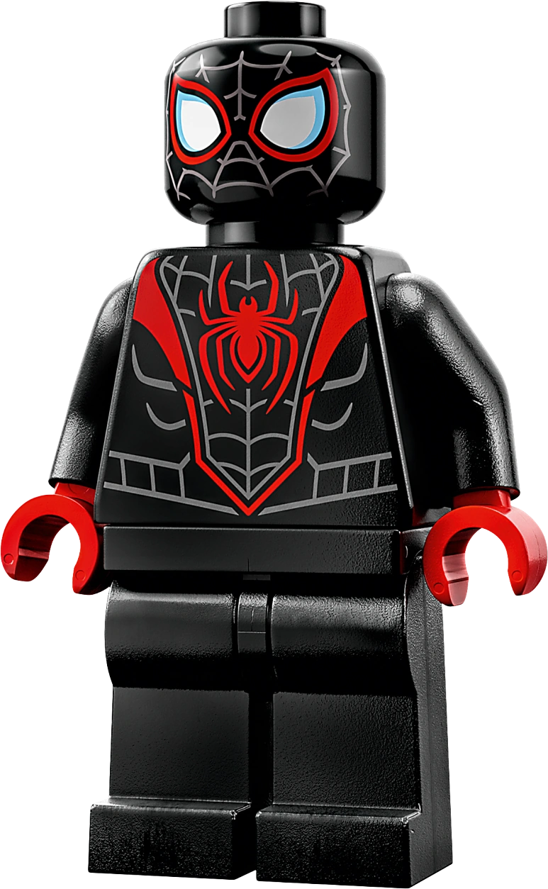 High Quality LEGO Miles Morales Blank Meme Template