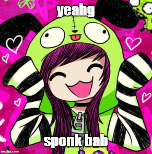 tweak discord pfp 2 | yeahg; sponk bab | image tagged in tweak discord pfp 2 | made w/ Imgflip meme maker