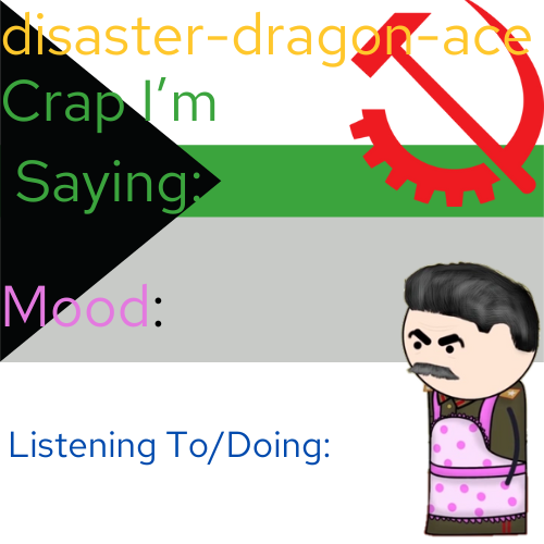 disaster-dragon-ace announcement temp Blank Meme Template
