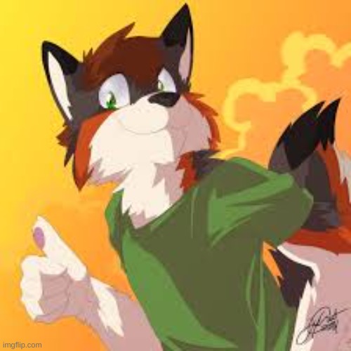 tagline update | image tagged in furry thumbs up | made w/ Imgflip meme maker