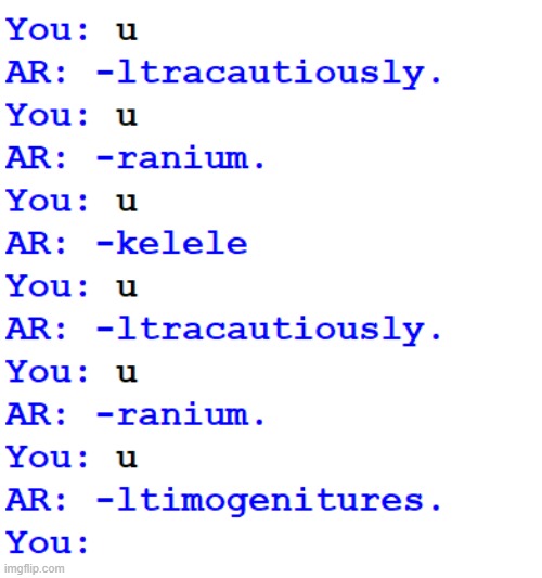 randomized. | made w/ Imgflip meme maker