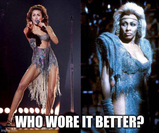 Thunder Done! | WHO WORE IT BETTER? | image tagged in who wore it better | made w/ Imgflip meme maker
