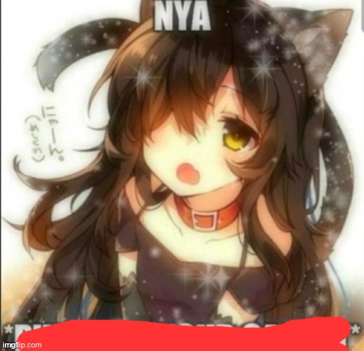 Nya | image tagged in nya | made w/ Imgflip meme maker