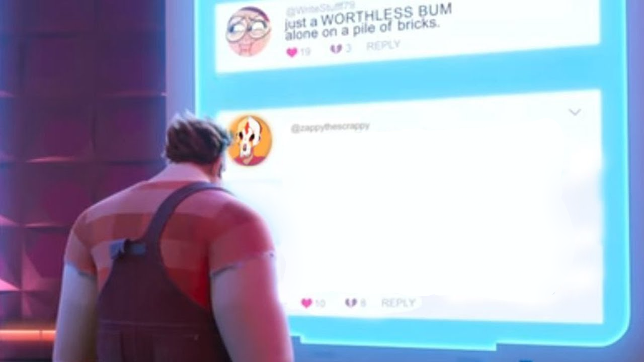 High Quality Wreck-It Ralph comment template Blank Meme Template