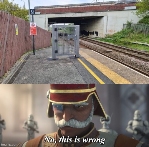 Gate | image tagged in no this is wrong,gate,security fail,gates,you had one job,memes | made w/ Imgflip meme maker
