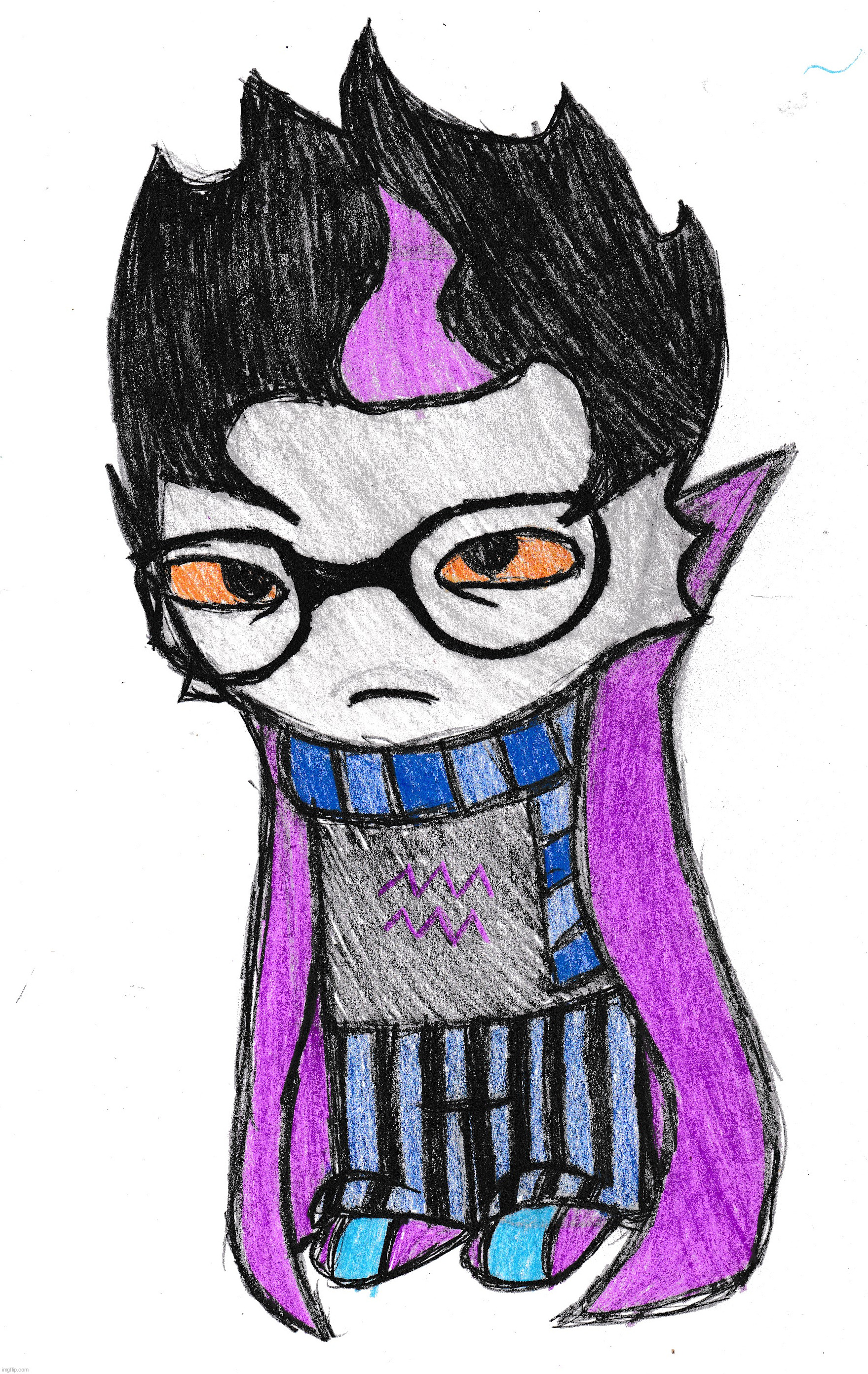 i somehow forgot his horns | made w/ Imgflip meme maker