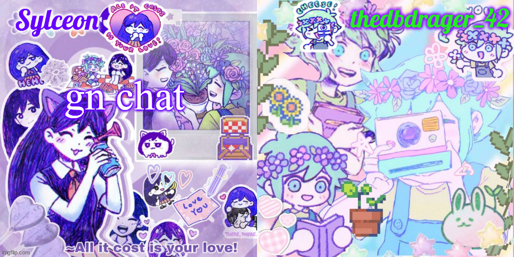 sylc and drager omori temp | gn chat | image tagged in sylc and drager omori temp | made w/ Imgflip meme maker
