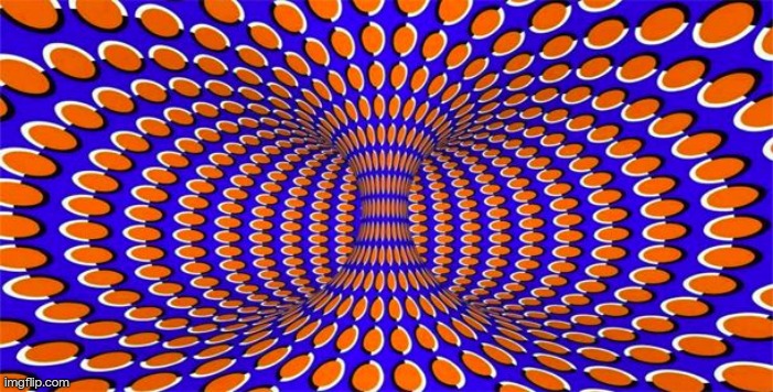 an illusion. enjoy:). also my first post here in a while.also its in n0_f1Lt3r bc it is not a gif. | image tagged in optical illusion | made w/ Imgflip meme maker