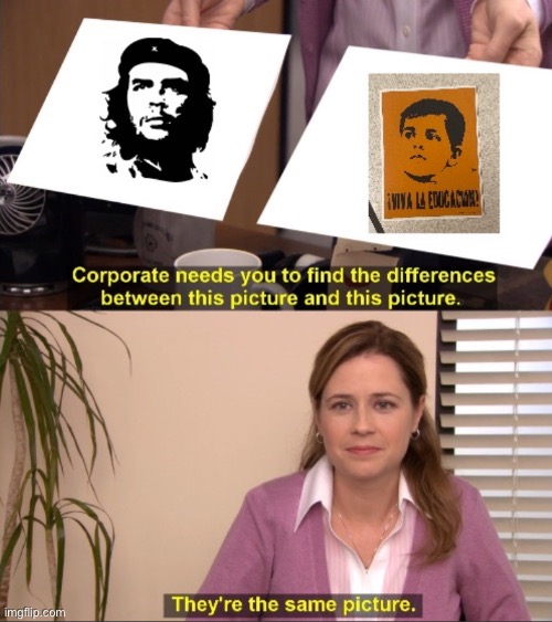 Communism | image tagged in che guevara,they're the same picture,memes,funny,communism | made w/ Imgflip meme maker
