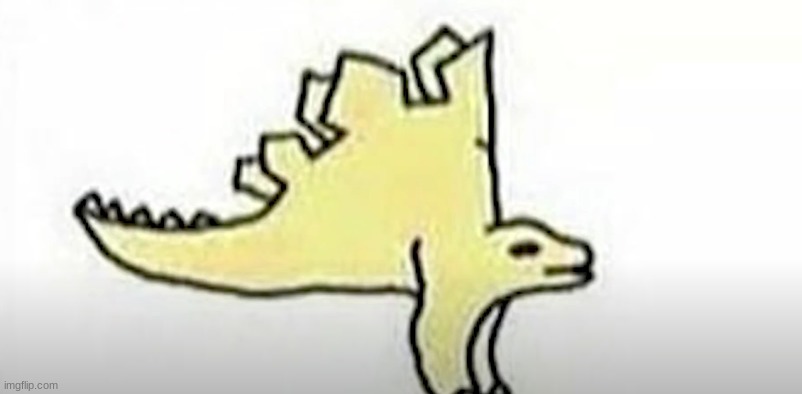 Stegsaur | image tagged in stegsaur | made w/ Imgflip meme maker