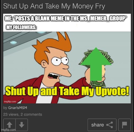 Bro literally has no upvotes | made w/ Imgflip meme maker