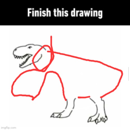 Toddler art | image tagged in finish this drawing | made w/ Imgflip meme maker