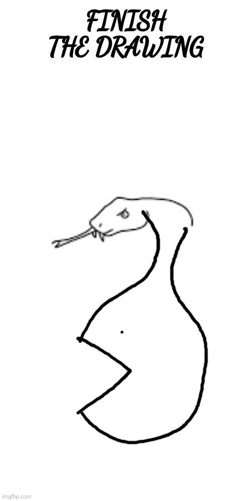 Such a bulbous baddie | image tagged in finish the drawing | made w/ Imgflip meme maker