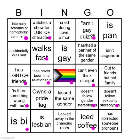 No bingo :( | image tagged in mmm yes non hetero bingo | made w/ Imgflip meme maker