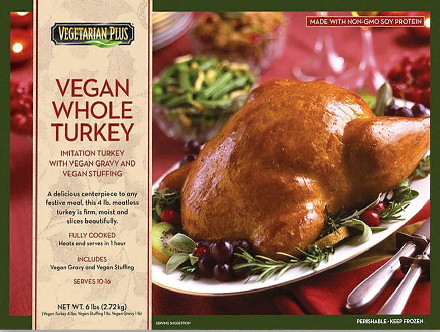 High Quality Vegan Turkey Blank Meme Template