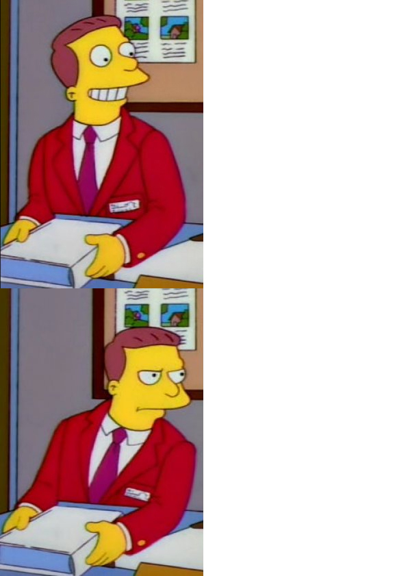 The truth simpsons Blank Meme Template