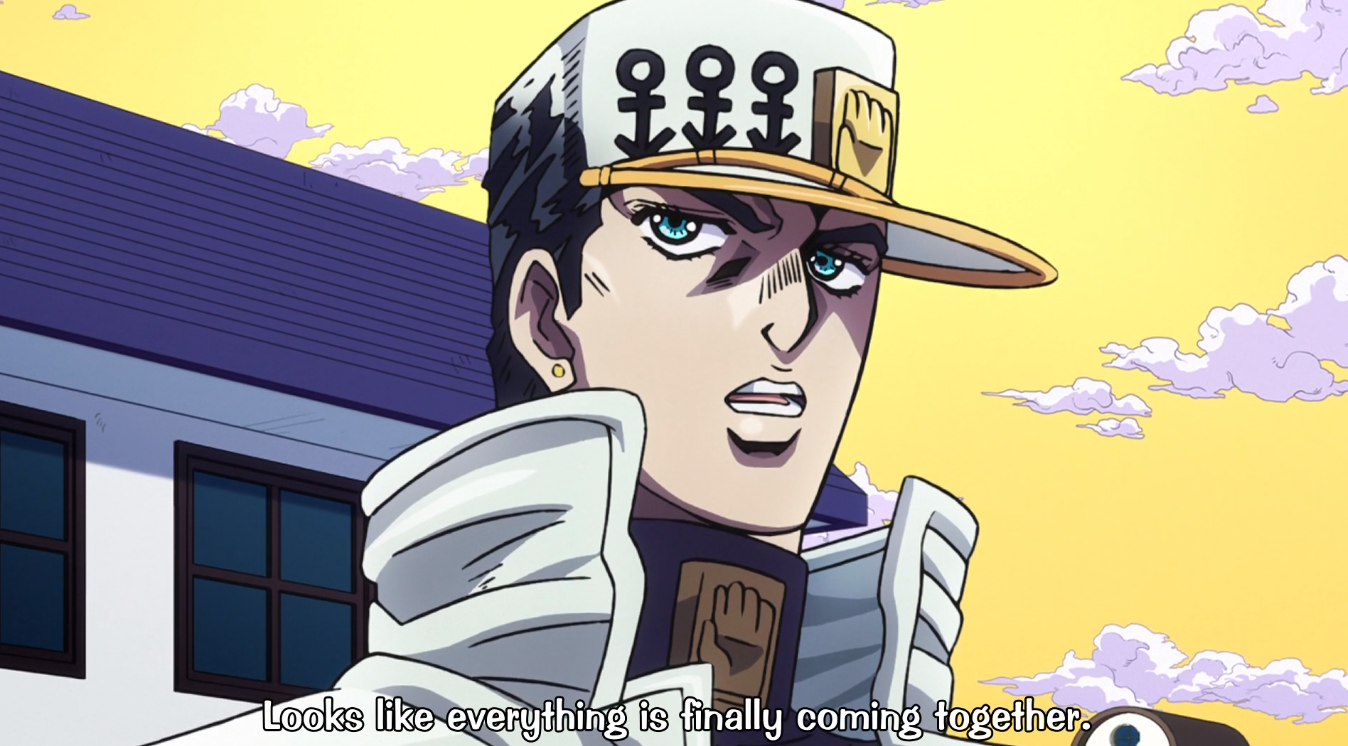 High Quality oh yeah it's all coming together, but it's jojo Blank Meme Template