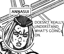 jojo doesn't really understand what's going on Blank Meme Template