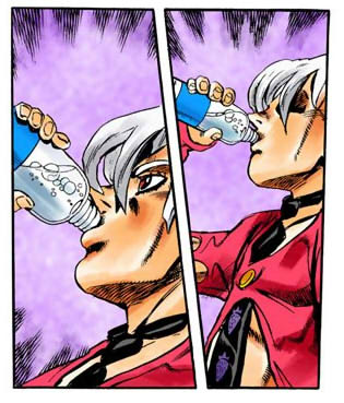 drinking water Blank Meme Template