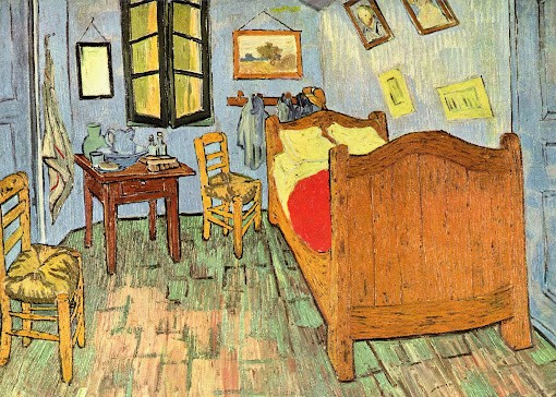 van Gogh's Bedroom Blank Meme Template