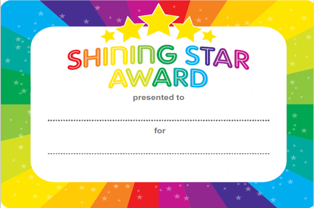 Shining Star Award Prize JPP Perry Witold Blank Meme Template