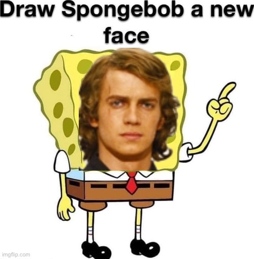 draw spongebob a new face | image tagged in draw spongebob a new face | made w/ Imgflip meme maker
