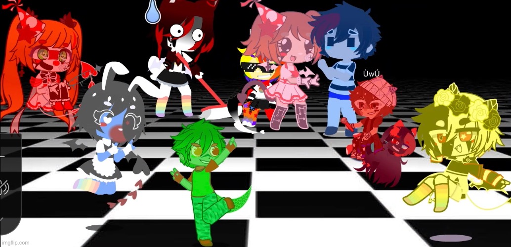 I wonder if anyone remembers my old fnaf charactrs [gacha club 1] | image tagged in woah | made w/ Imgflip meme maker