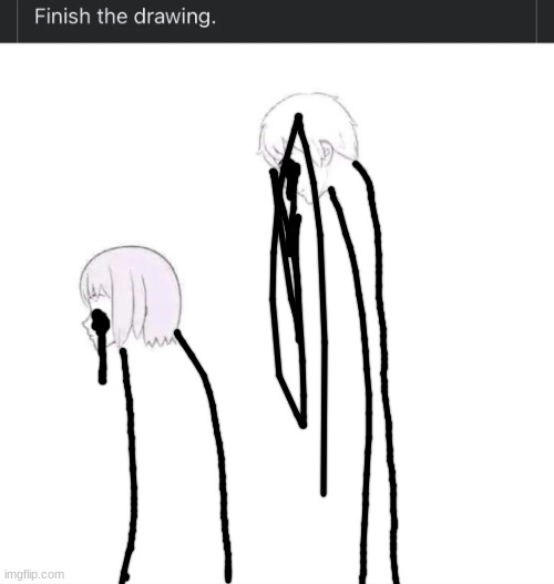 finish the drawing | image tagged in finish the drawing | made w/ Imgflip meme maker