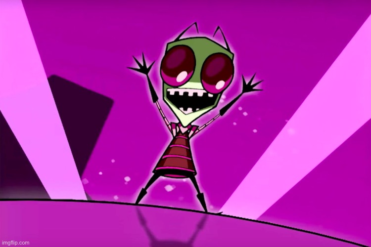 Happy Zim | image tagged in happy zim | made w/ Imgflip meme maker