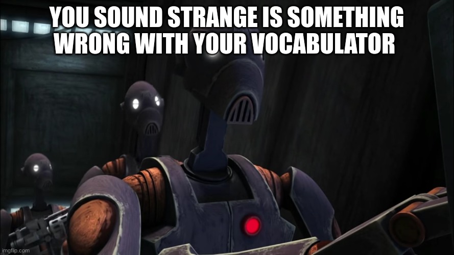 commander droid - Imgflip