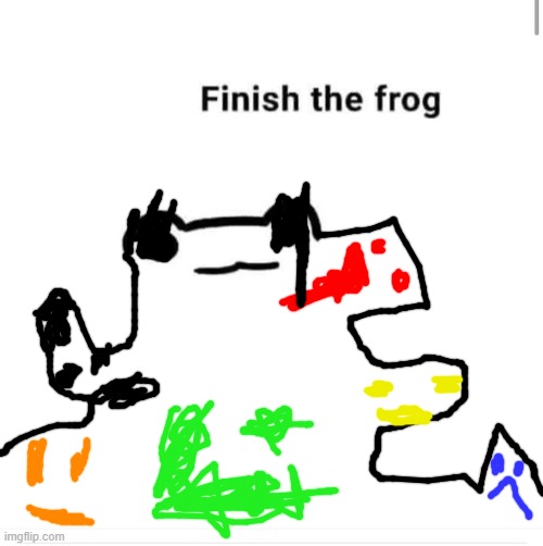 finish the drawing | image tagged in finish the drawing | made w/ Imgflip meme maker